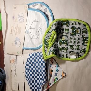 Baby Bibs Bundled Lot of 5 New